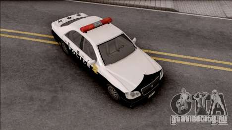 Toyota Crown S170 Patrol Car SA Style для GTA San Andreas