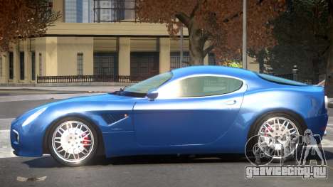 Alfa Romeo 8C GT для GTA 4