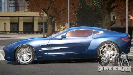 Aston Martin One-77 V1.0 для GTA 4