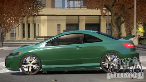 Honda Civic Si Custom для GTA 4