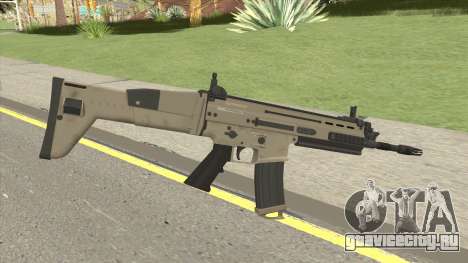 SCAR-L Assault Rifle для GTA San Andreas