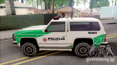 Lietuviska Police Ranger (Nauja) для GTA San Andreas