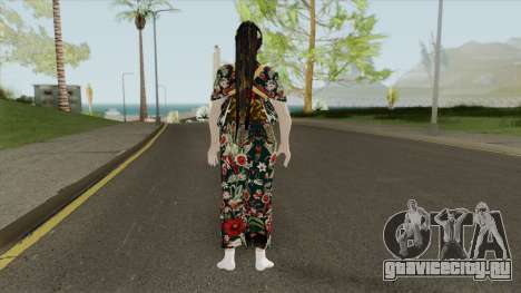 Kasumi Kimono (Retextured) для GTA San Andreas