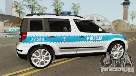 Skoda Yeti (Policja KSP) для GTA San Andreas
