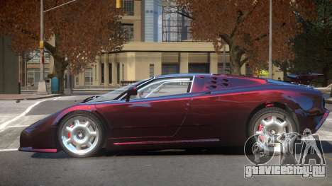 Bugatti EB110 V1 для GTA 4