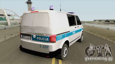 Volkswagen Transporter T6 (Policja KSP) для GTA San Andreas