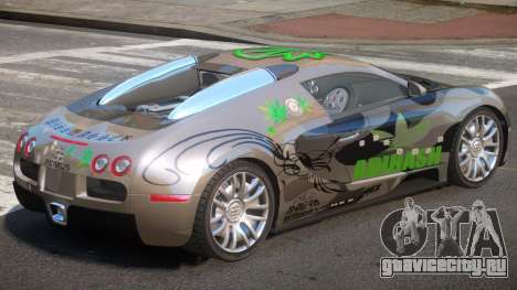 Bugatti Veyron S V1.1 PJ2 для GTA 4