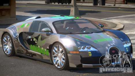 Bugatti Veyron S V1.1 PJ2 для GTA 4