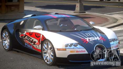 Bugatti Veyron S V1.1 PJ1 для GTA 4