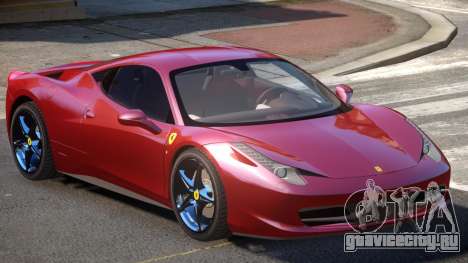 Ferrari 458 Italia V1.0 для GTA 4