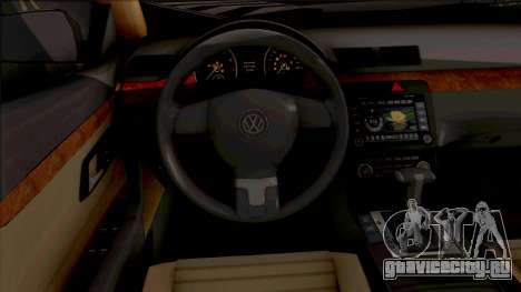 Volkswagen Passat CC Brown для GTA San Andreas