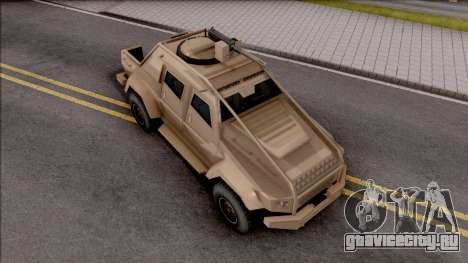 GTA V HVY Insurgent Pick-Up SA Style для GTA San Andreas