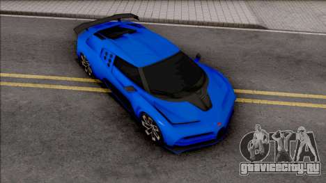 Bugatti Centodieci EB110 2020 Milestone для GTA San Andreas