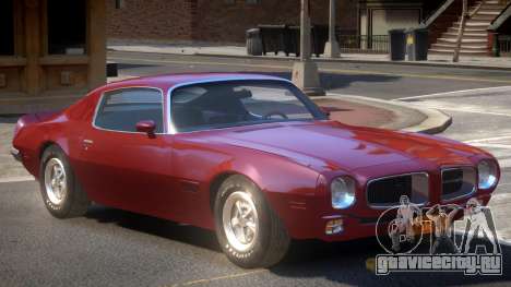 1970 Pontiac Firebird V1 для GTA 4