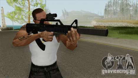 Bullpup Rifle (Three Upgrades V4) Old Gen GTA V для GTA San Andreas