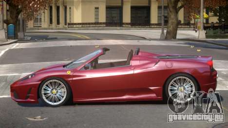 Ferrari F430 Roadster V1 для GTA 4