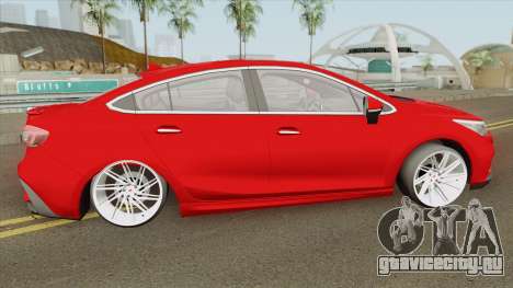 Chevrolet Cruze (Stance) 2017 для GTA San Andreas