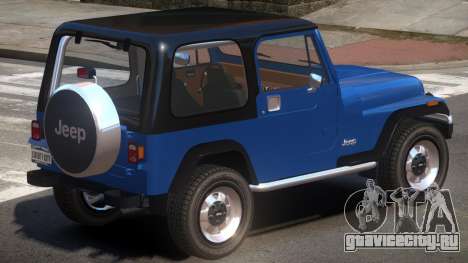 1986 Jeep Wrangler для GTA 4