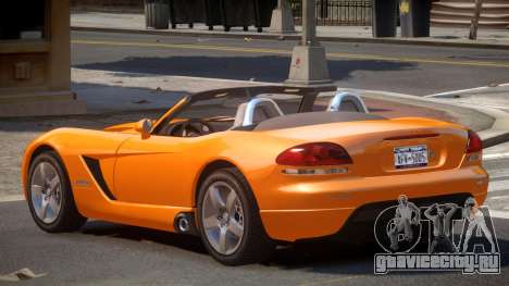 Dodge Viper Spider для GTA 4