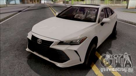 Toyota Avalon Hybrid 2020 White для GTA San Andreas