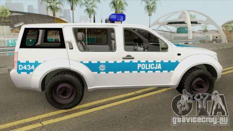 Nissan Pathfinder (Policja KMP Biala Podlaska) для GTA San Andreas