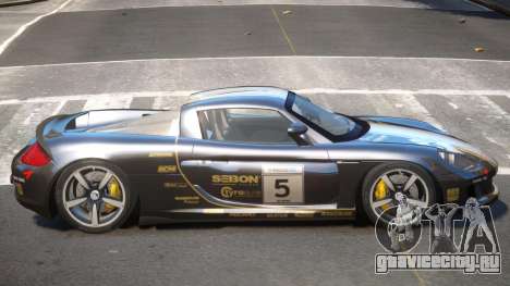 Porsche Carrera GT V1.1 PJ1 для GTA 4