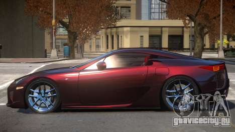 Lexus LFA V1.2 для GTA 4