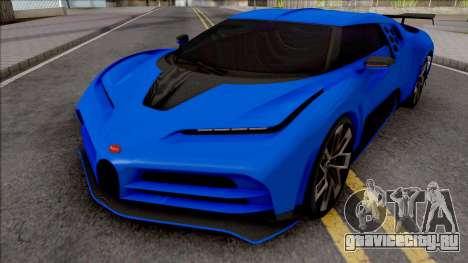 Bugatti Centodieci EB110 2020 Milestone для GTA San Andreas