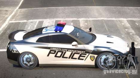 Nissan GTR Police для GTA 4
