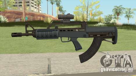 Bullpup Rifle (Scope V2) Old Gen Tint GTA V для GTA San Andreas