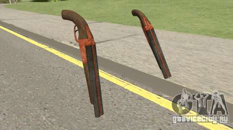 Double Barrel Shotgun GTA V (Orange) для GTA San Andreas