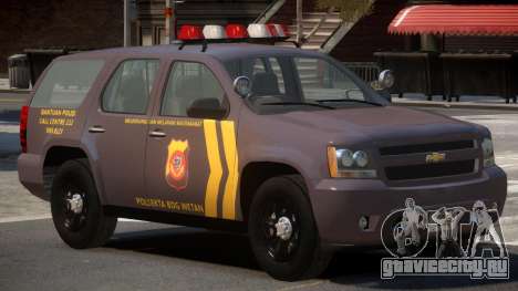 Chevrolet Tahoe Y12 Police для GTA 4