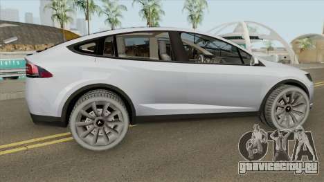 Tesla Model X (Low Poly) 2016 для GTA San Andreas