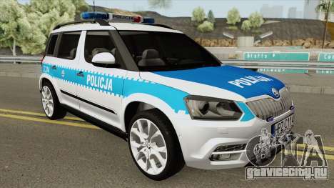 Skoda Yeti (Policja KSP) для GTA San Andreas