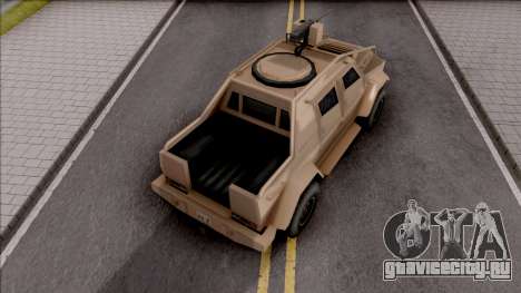 GTA V HVY Insurgent Pick-Up SA Style для GTA San Andreas