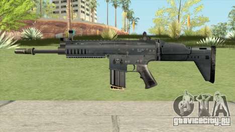 SCAR-H Black (Soldier Front 2) для GTA San Andreas