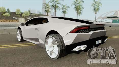 Lamborghini Huracan LP610-4 (SA Style) 2014 для GTA San Andreas