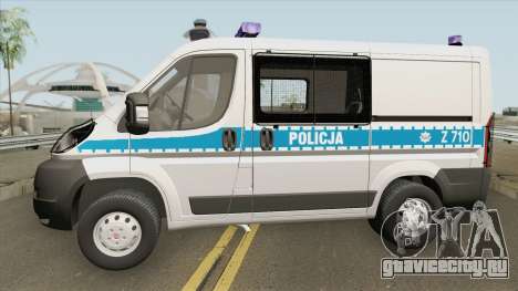 Fiat Ducato (Policja KSP) для GTA San Andreas