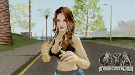 Tina Casual (Brunette) для GTA San Andreas