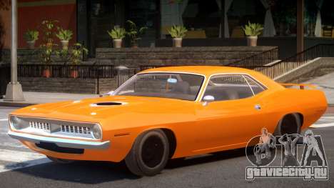 1970 Plymouth Barracuda для GTA 4