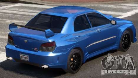 Subaru Impreza STI GT для GTA 4