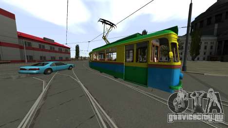 Gotha T57 Tram для GTA San Andreas
