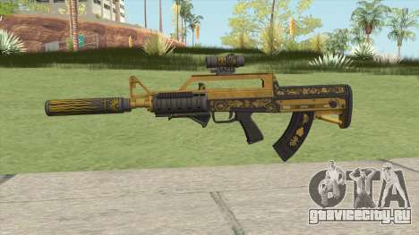 Bullpup Rifle (Three Upgrade V3) Main Tint GTA V для GTA San Andreas
