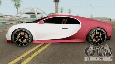 Bugatti Chiron 2016 для GTA San Andreas
