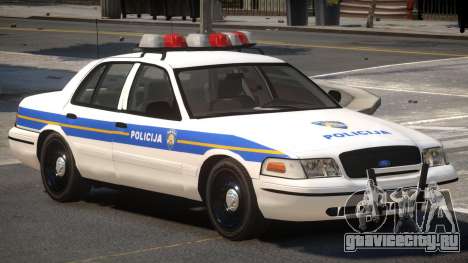 Ford Crown Victoria Police Unit для GTA 4