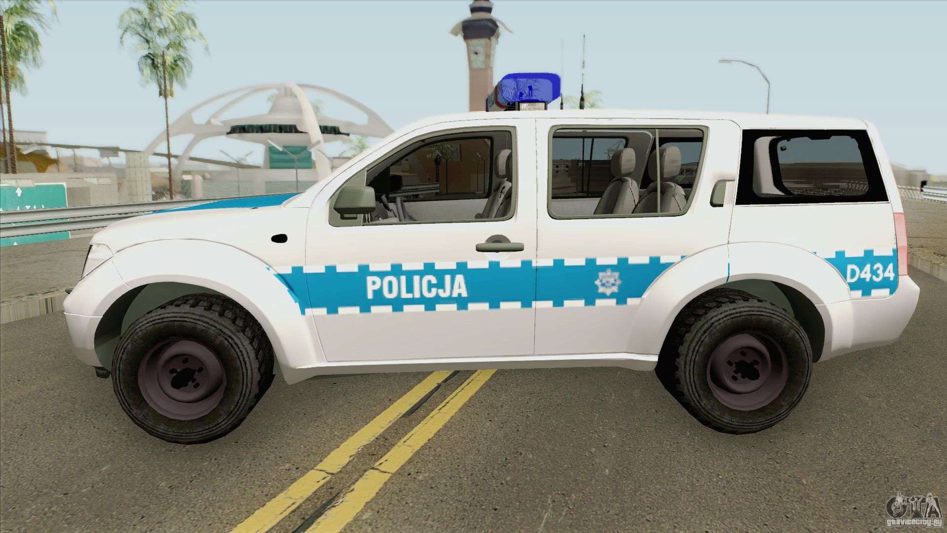 Nissan Pathfinder (Policja KMP Biala Podlaska) для GTA San