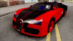 Bugatti Veyron Red для GTA San Andreas