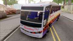 Nusantara Bus Setra Adi Putro Smile Lamp для GTA San Andreas