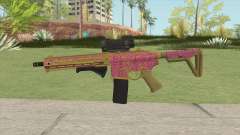 Carbine Rifle GTA V (Leopardo Rosa) для GTA San Andreas