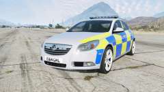 Vauxhall Insignia British Police для GTA 5